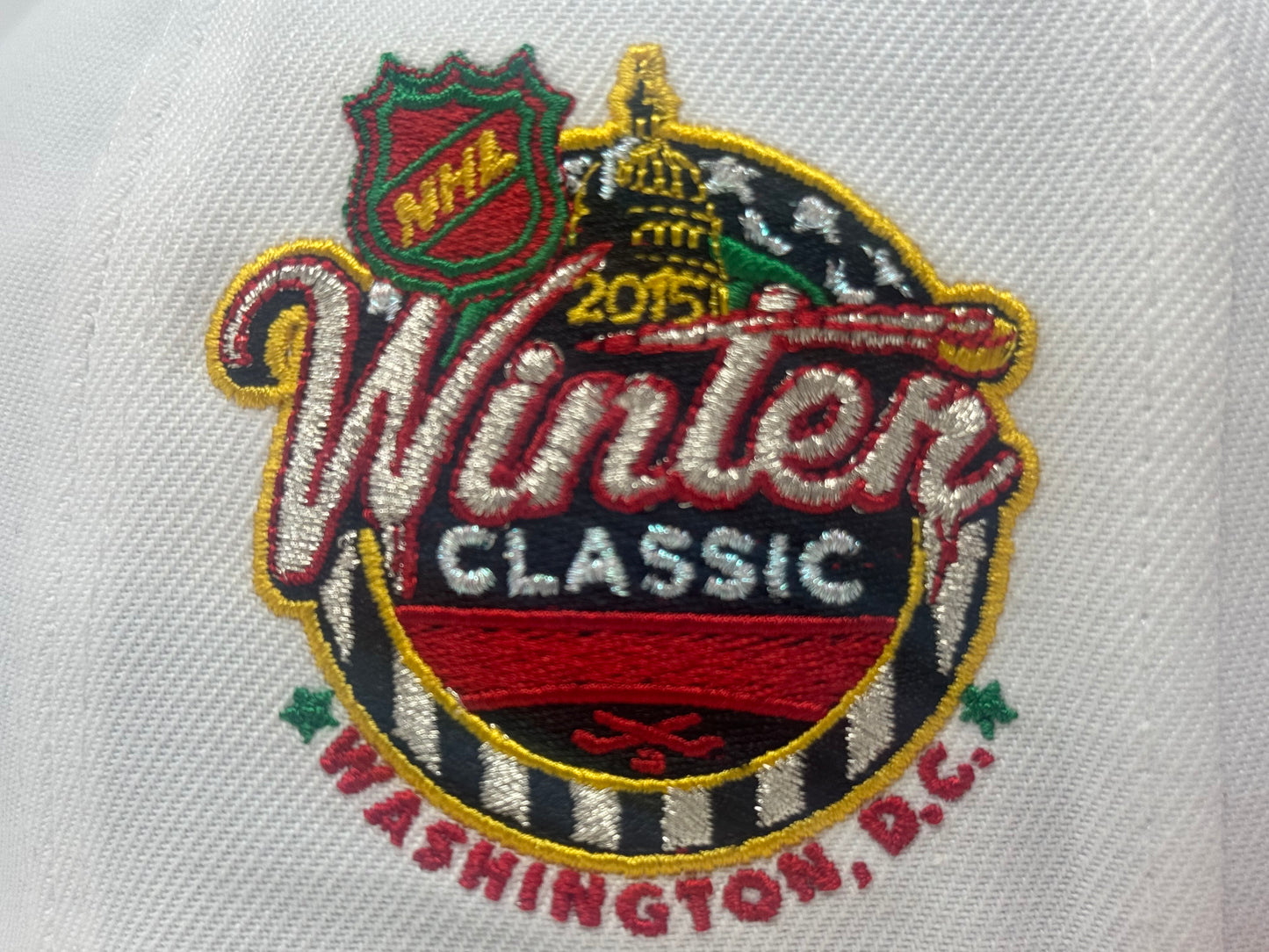 Chicago Blackhawks 2015 Winter Classic New Era Fitted Hats-White Red