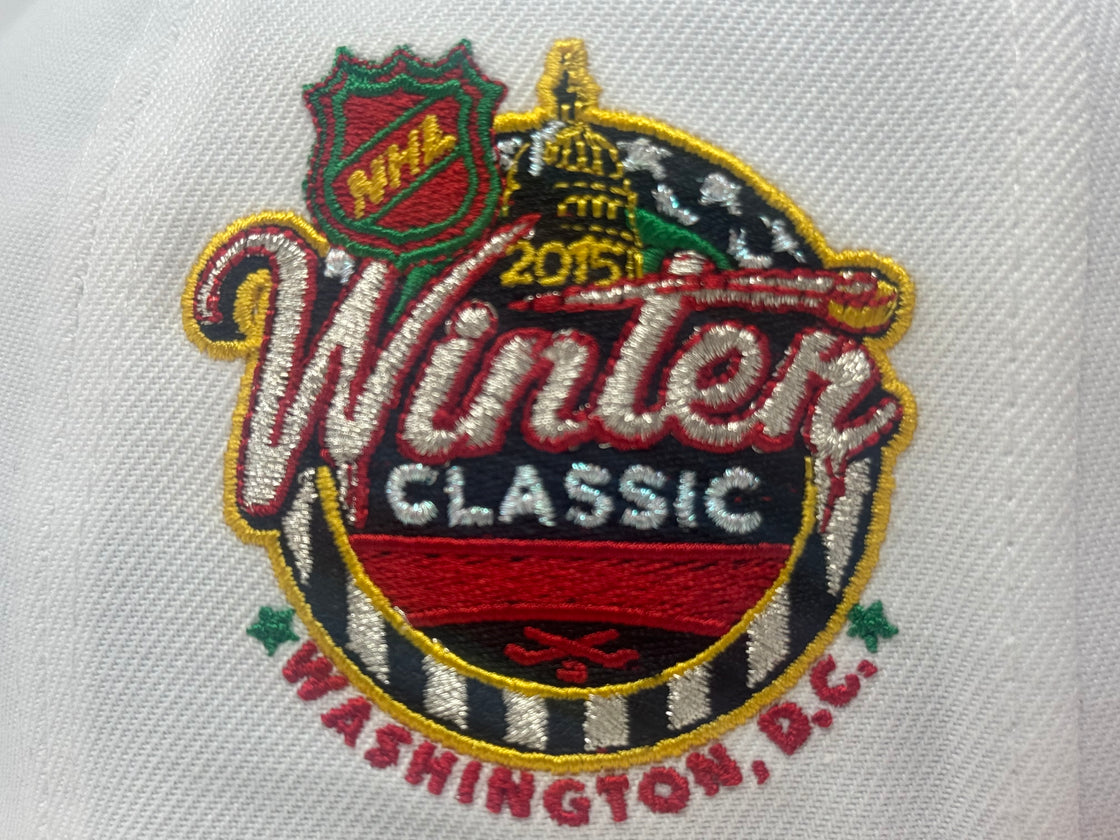 Chicago Blackhawks 2015 Winter Classic New Era Fitted Hats-White Red