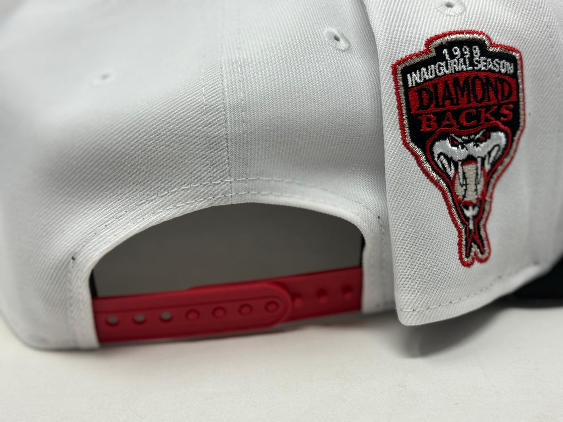 Arizona Diamondbacks 1998 Inaugural Season White 9Fifty New Era Snapback Hat