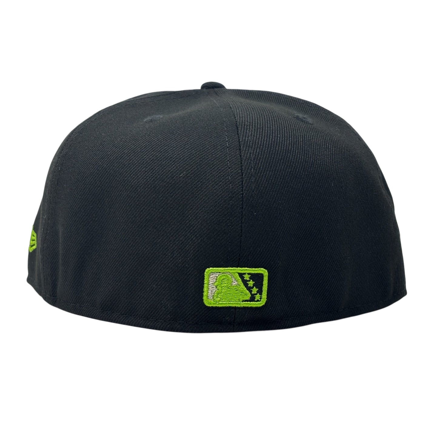 Houston Sugar Land Space Cowboys Triple A National Champions Fitted-Black Lime
