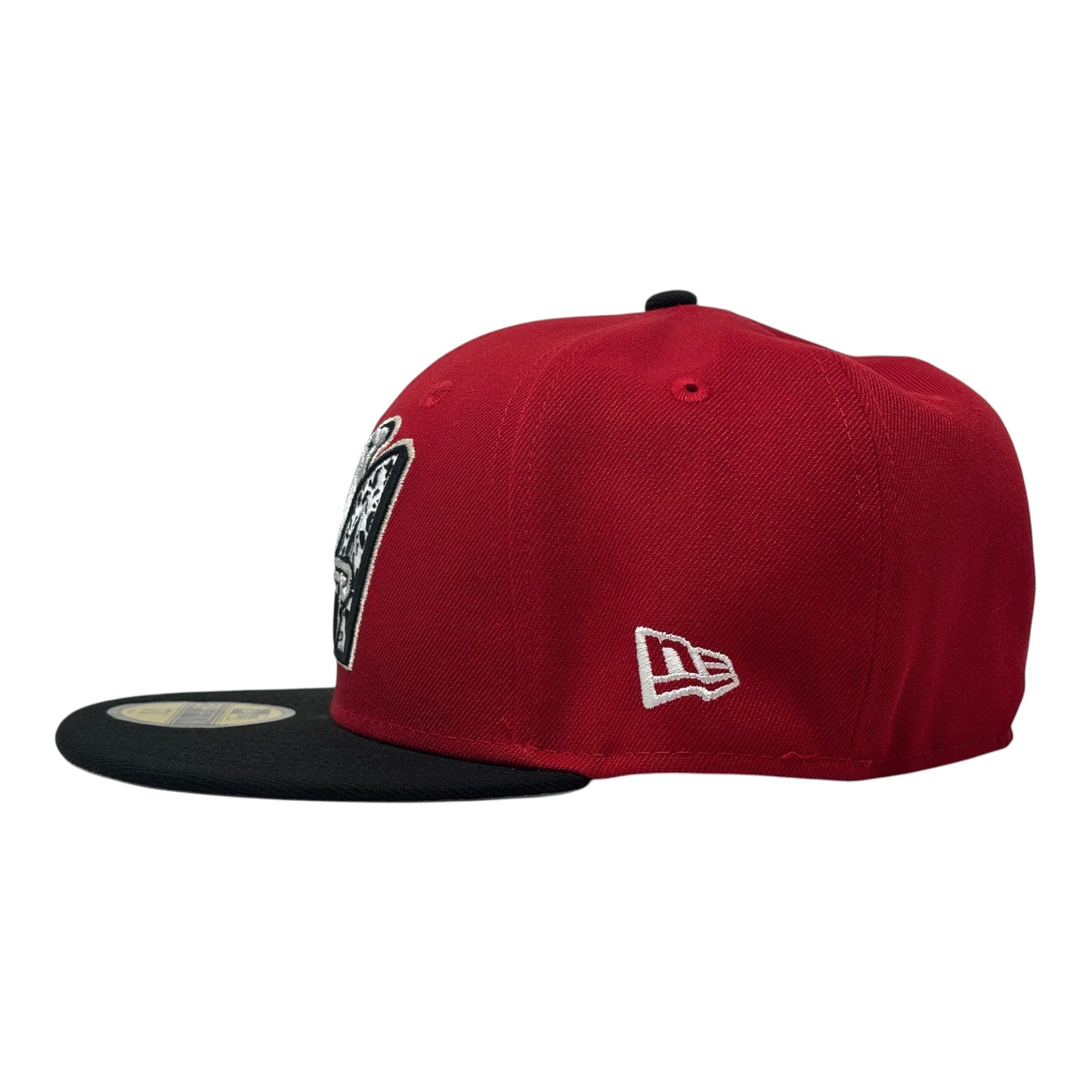 Los Angeles Angels 50th Anniversary "Cow Print" New Era Fitted Hat