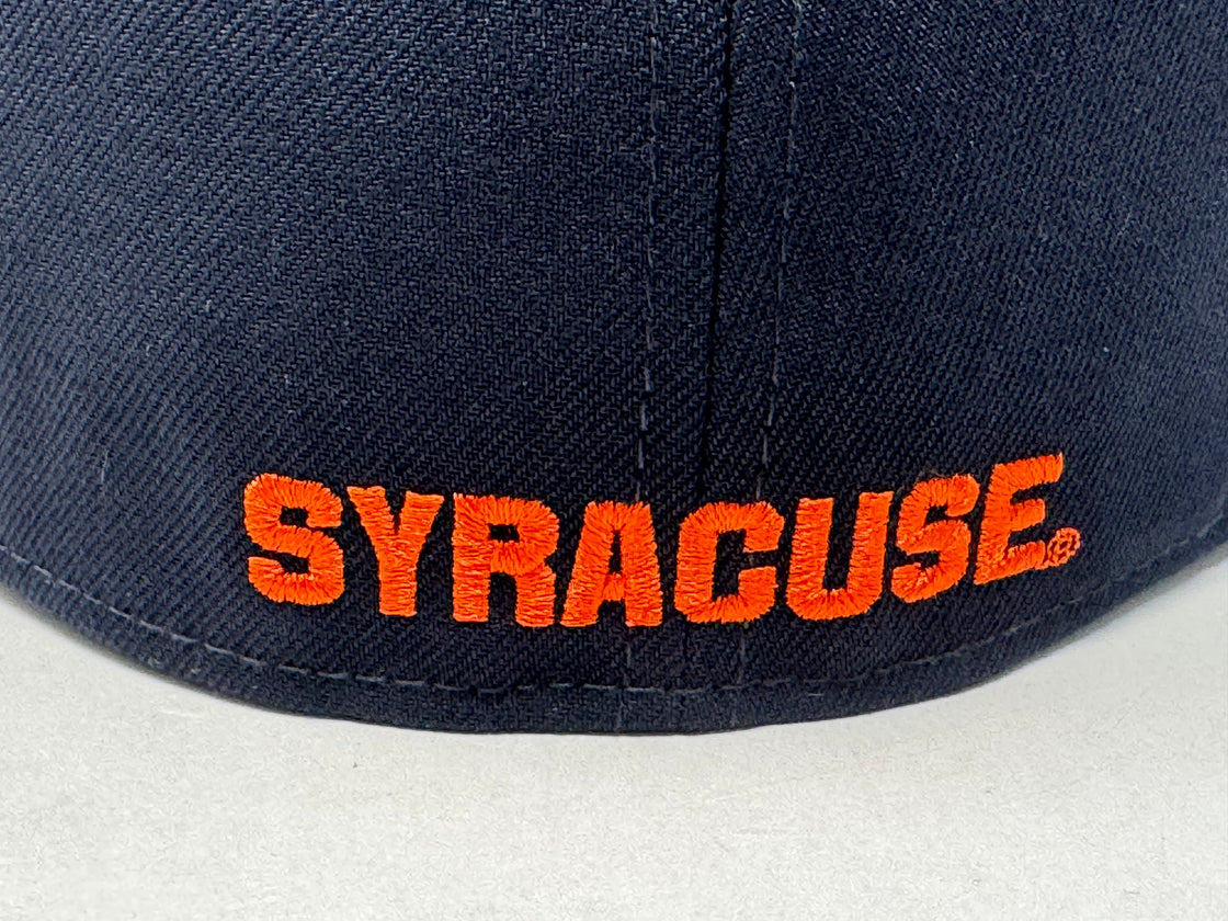 Syracuse 2003 Final Four 59FIFTY Navy Orange Pre-Curved New Era Fitted Hat
