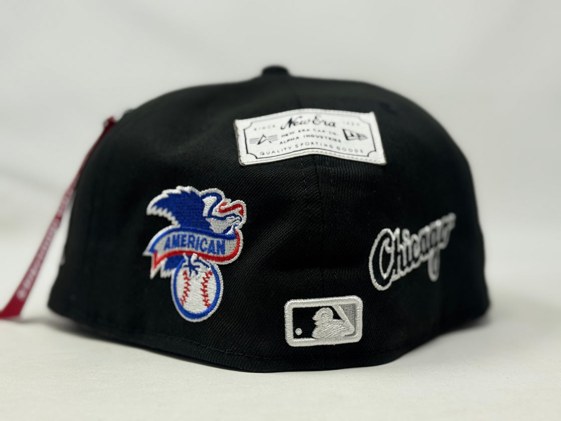 Chicago White Sox New Era X Alpha Industries Black 59FIFTY Fitted