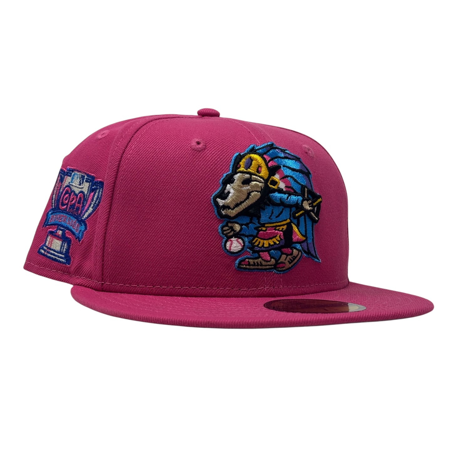 El Paso Mattachine's Copa Division Champions New Era Fitted Hat-Pink
