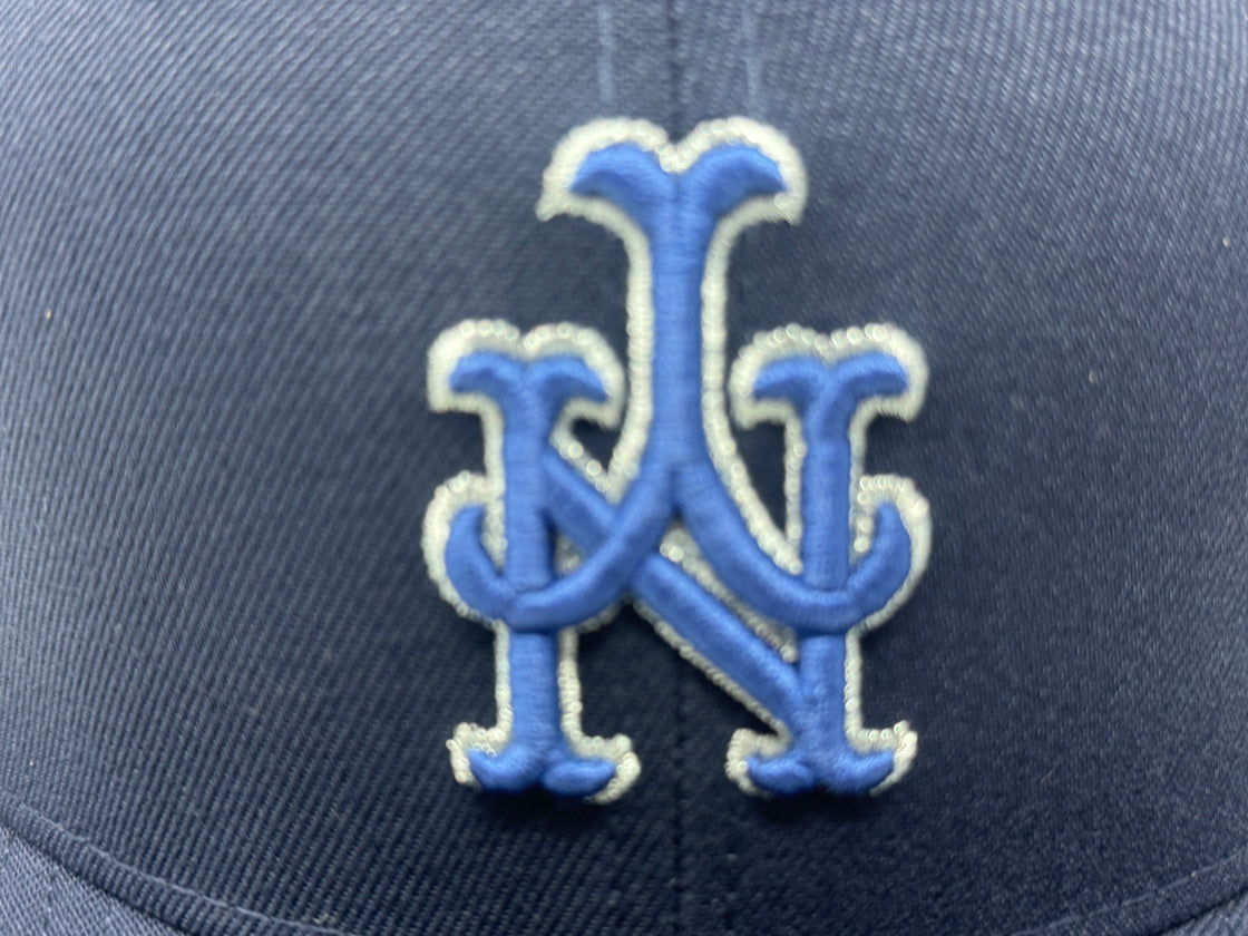 New York Mets Upside Down Logo to Match Jordan French Blue 12