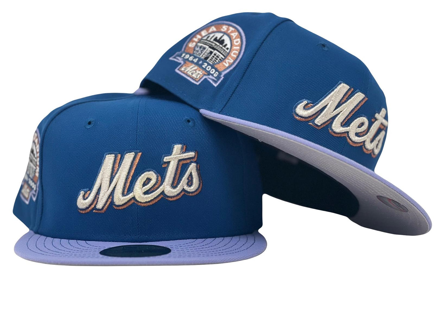 New York Mets Shea Stadium "Stitch Visor" Pack New Era Fitted Hat