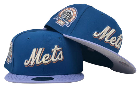 New York Mets Shea Stadium "Stitch Visor" Pack New Era Fitted Hat