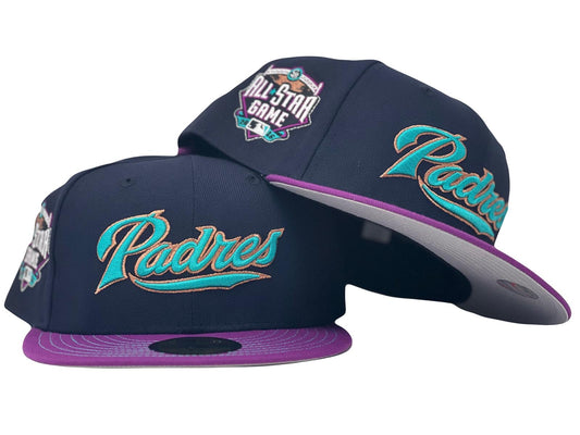 San Diego Padres 2016 All Star Game "Stitch Visor" 5950 New Era Fitted Hat