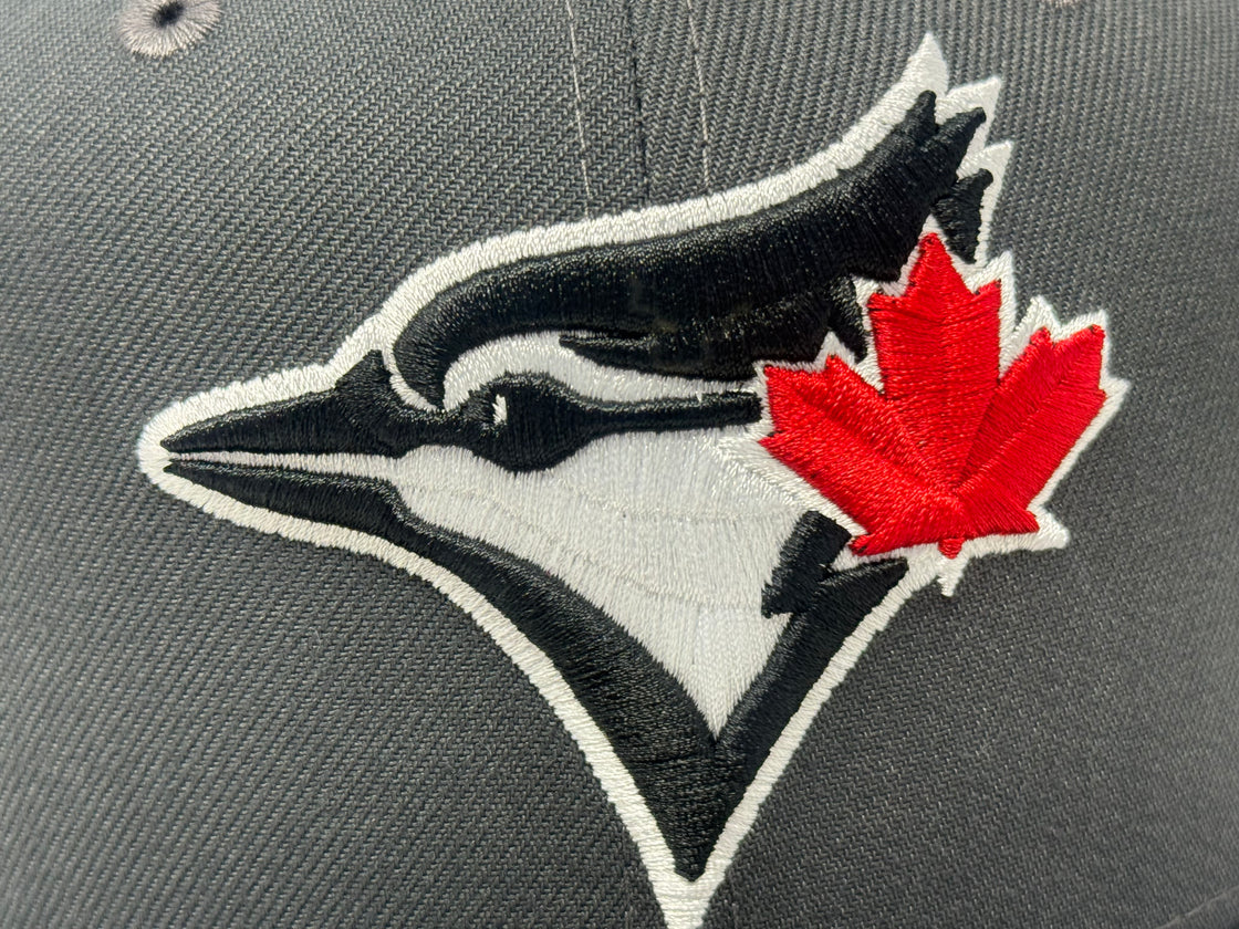 Toronto Blue Jays 1993 World Series Fitted Hats-Dark Gray