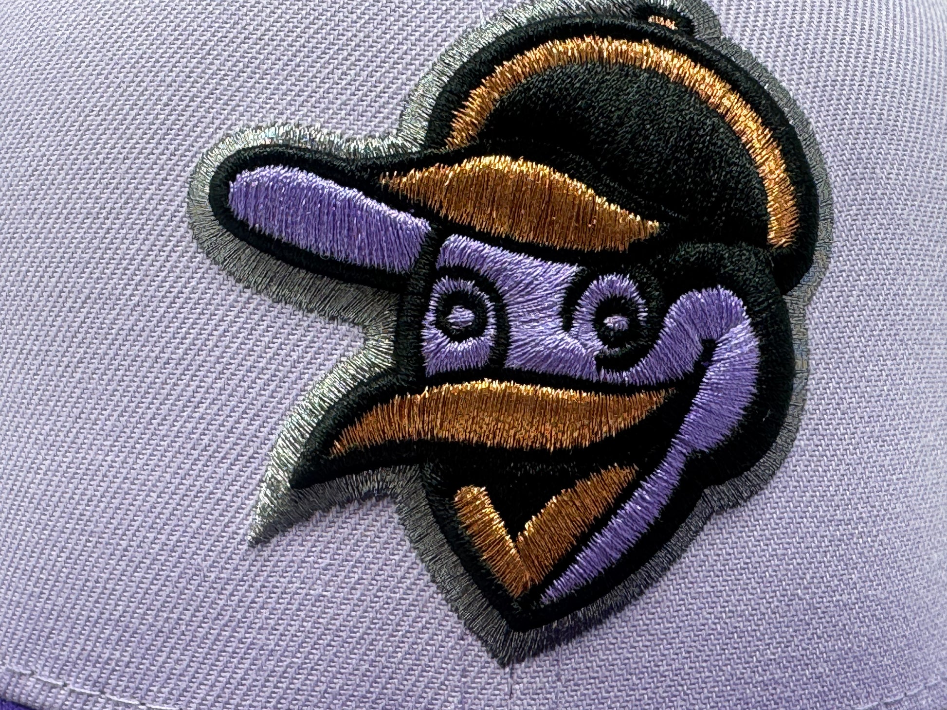 Baltimore Orioles 30th Anniversary Fitted Hat-Lavender Purple