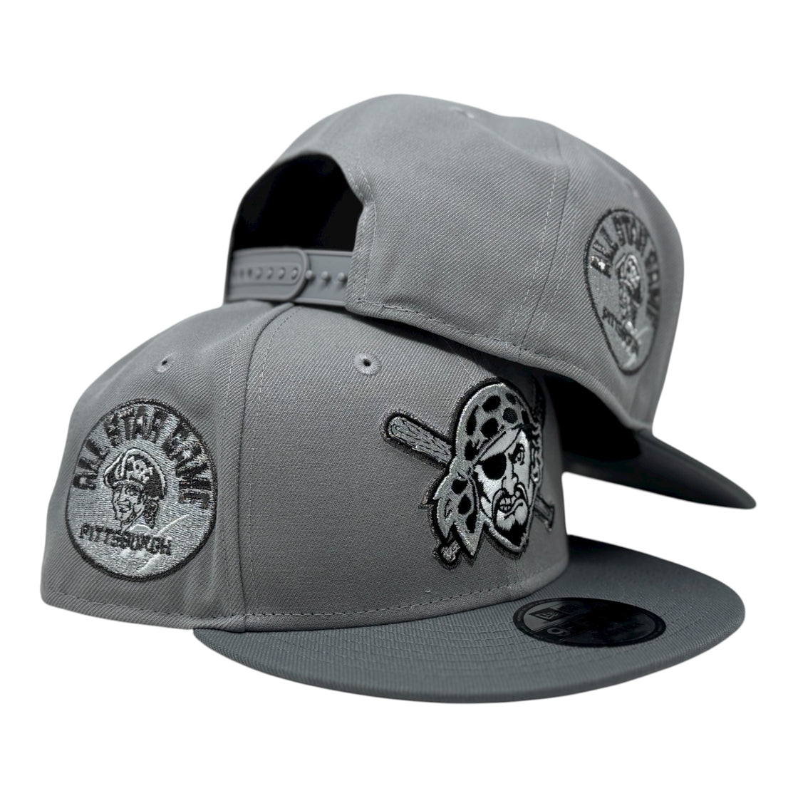 Pittsburgh Pirates 1970 All Star Game  Gray Snapback Hats