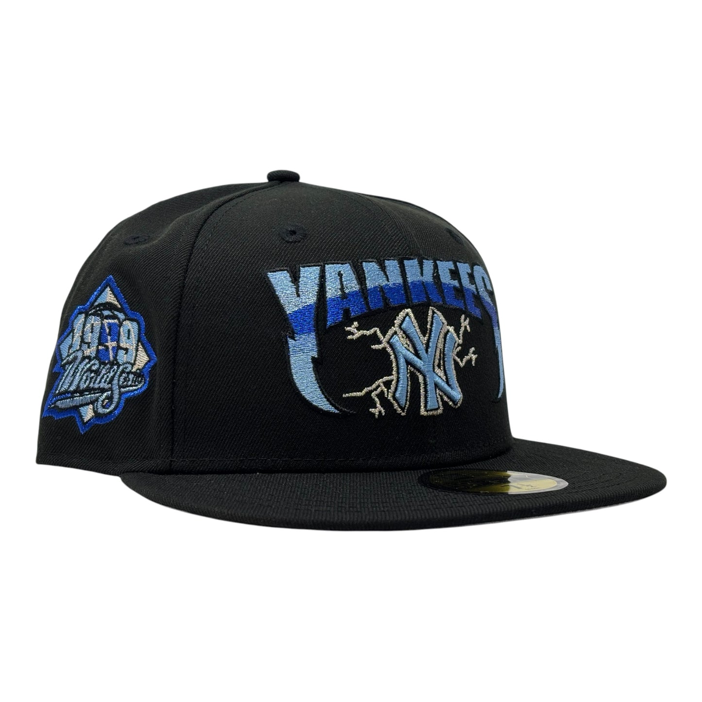 New York Yankees 1999 World Series "Metallica Pack" Logo Fitted-black