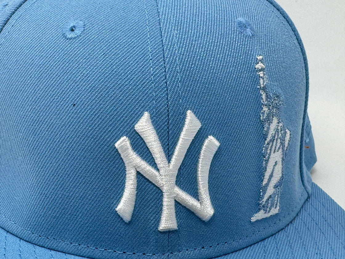 New York Yankees 1928 World Series Sky Blue 59Fifty New Era Fitted Hat