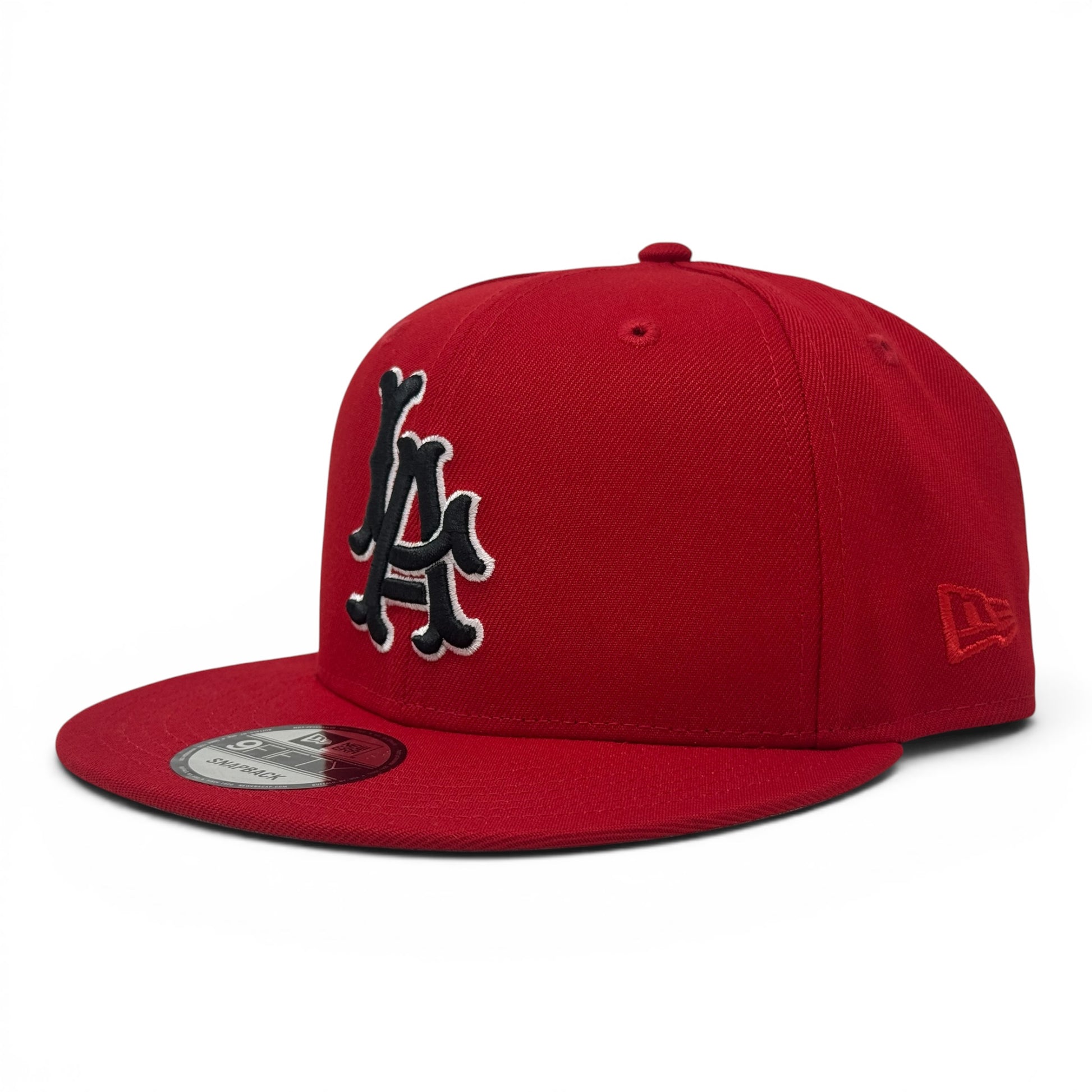 Los Angeles Angels 50th Anniversary Snapbacks Hat-Red