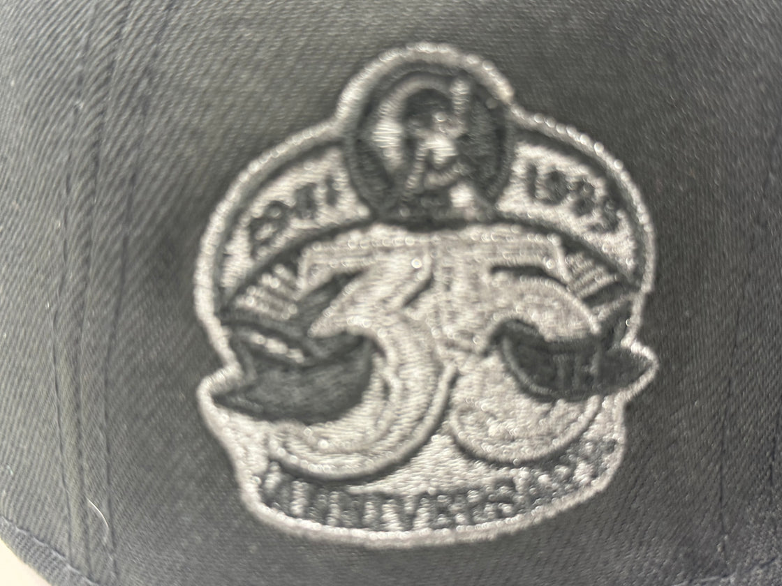 Los Angeles Angels 35th Anniversary Fitted Hat Black