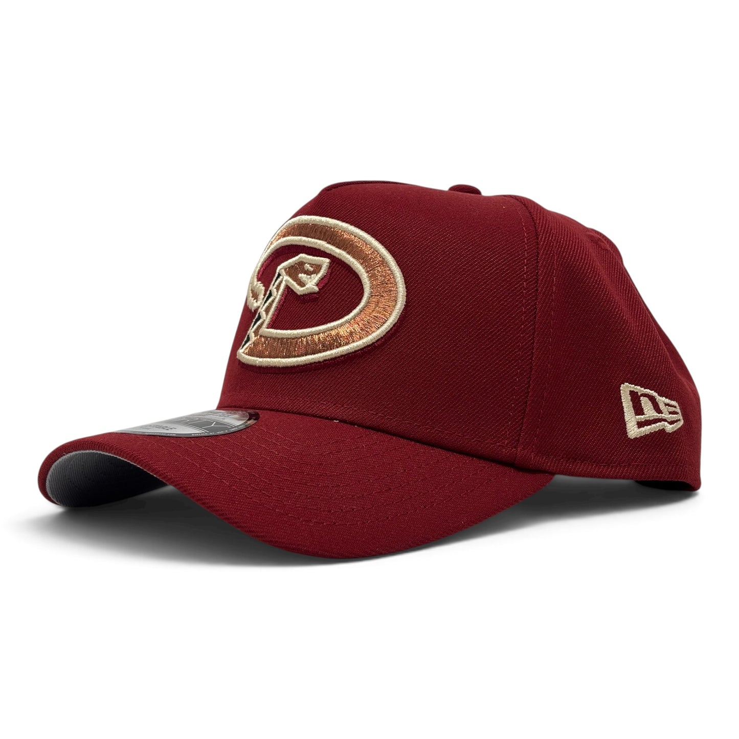 Arizona Diamondbacks 1998 Inaugural  9Forty A Frame New Era Snapback Hat-Brick Red
