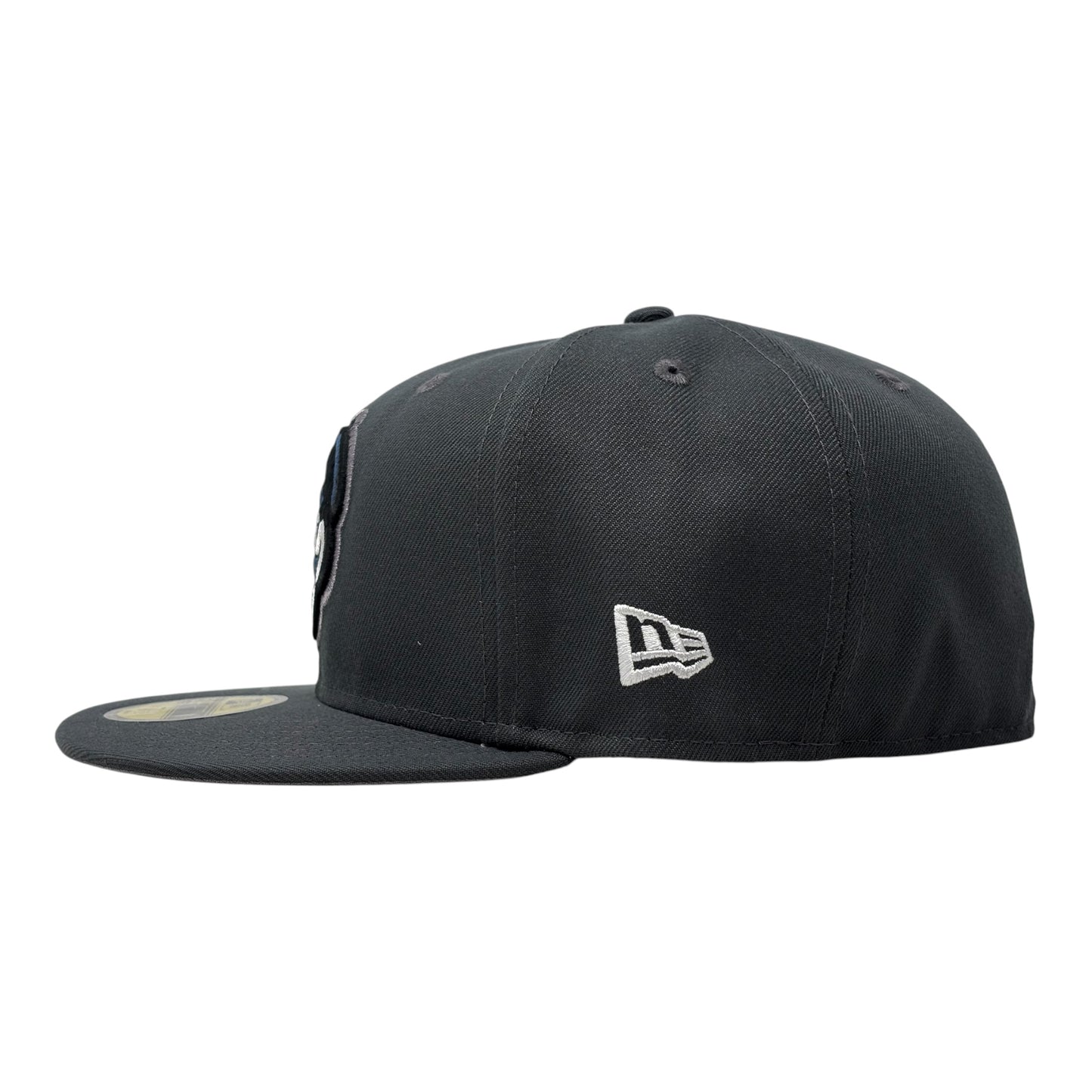 Baltimore Orioles 50th Anniversary Fitted Hat-Dark Gray Navy