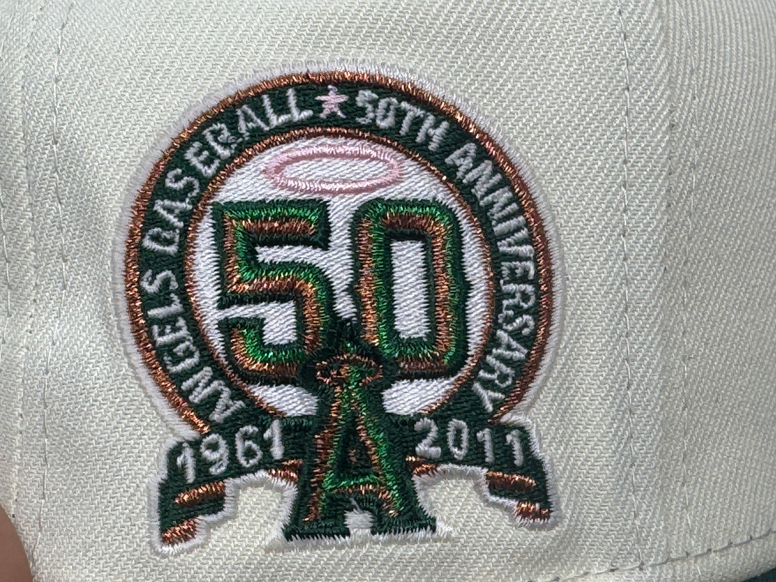 Los Angeles Angels 50th Anniversary Glow in the Dark 59Fifty New Era Fitted Hat