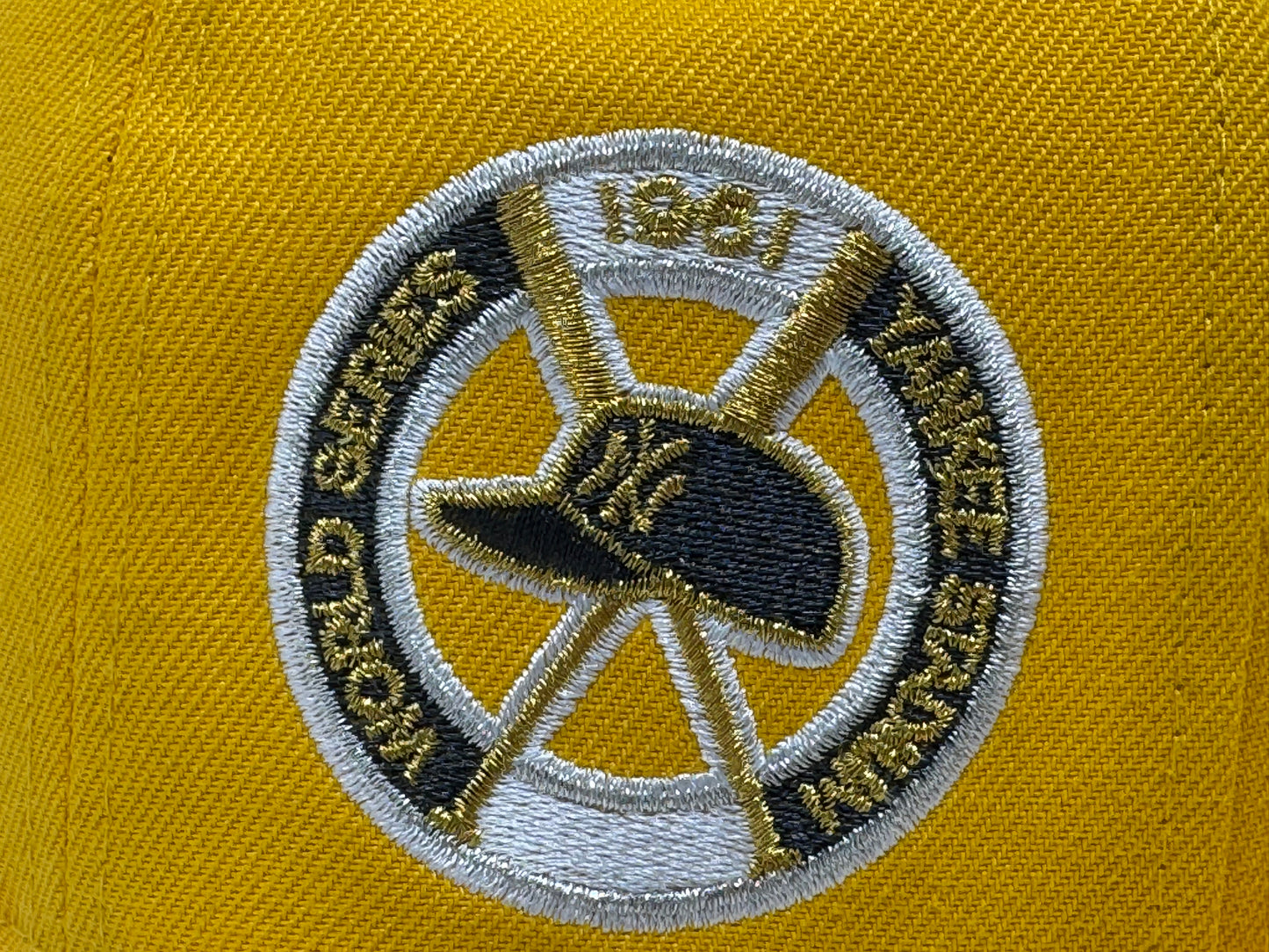 New York Yankees 1962 World Series New Era Fitted Hats-Taxi Yellow