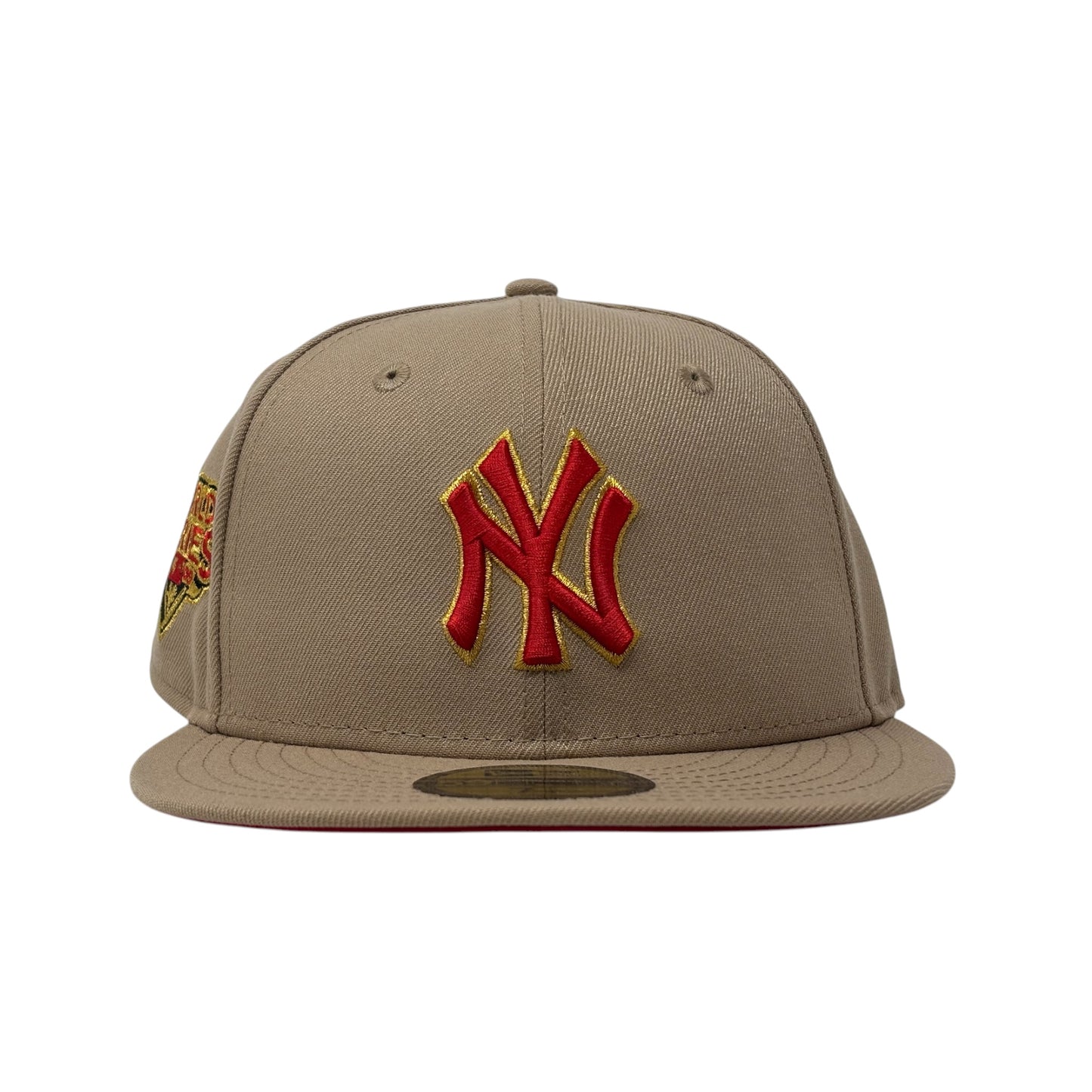 New York Yankees 2009 World Series Red Brim Fitted Ha-Camel