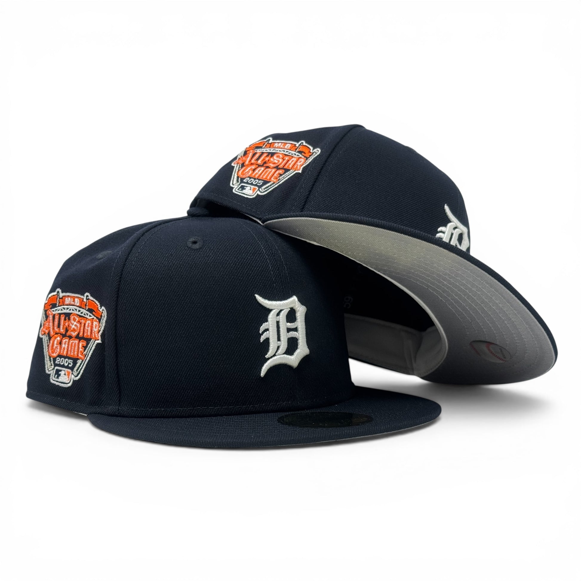 Detroit Tigers 2005 All Star Game Dark Navy Blue 59Fifty New Era Fitted Hat