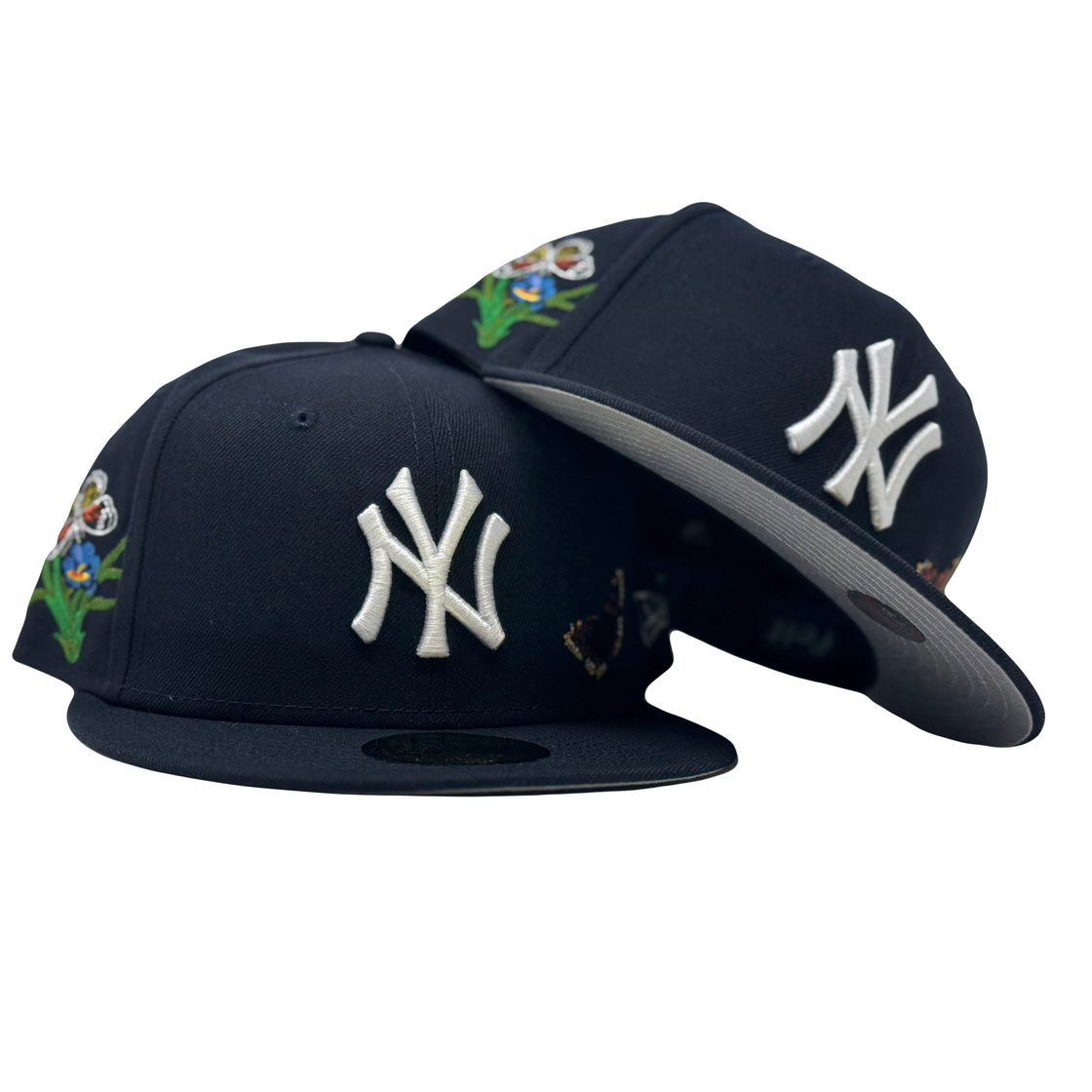 New York Yankees Butterfly Garden New Era Fitted Hats