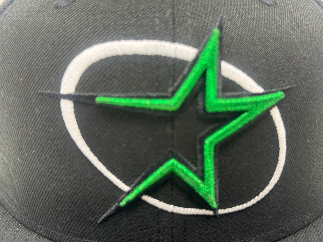 Houston Astros Apollo 11 59Fifty Fitted Hat-Black Green