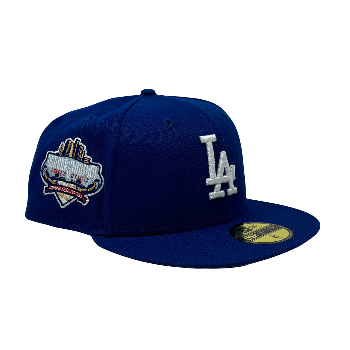 Los Angeles Dodgers 40th Anniversary Light Royal 59Fifty New Era Fitted Hat