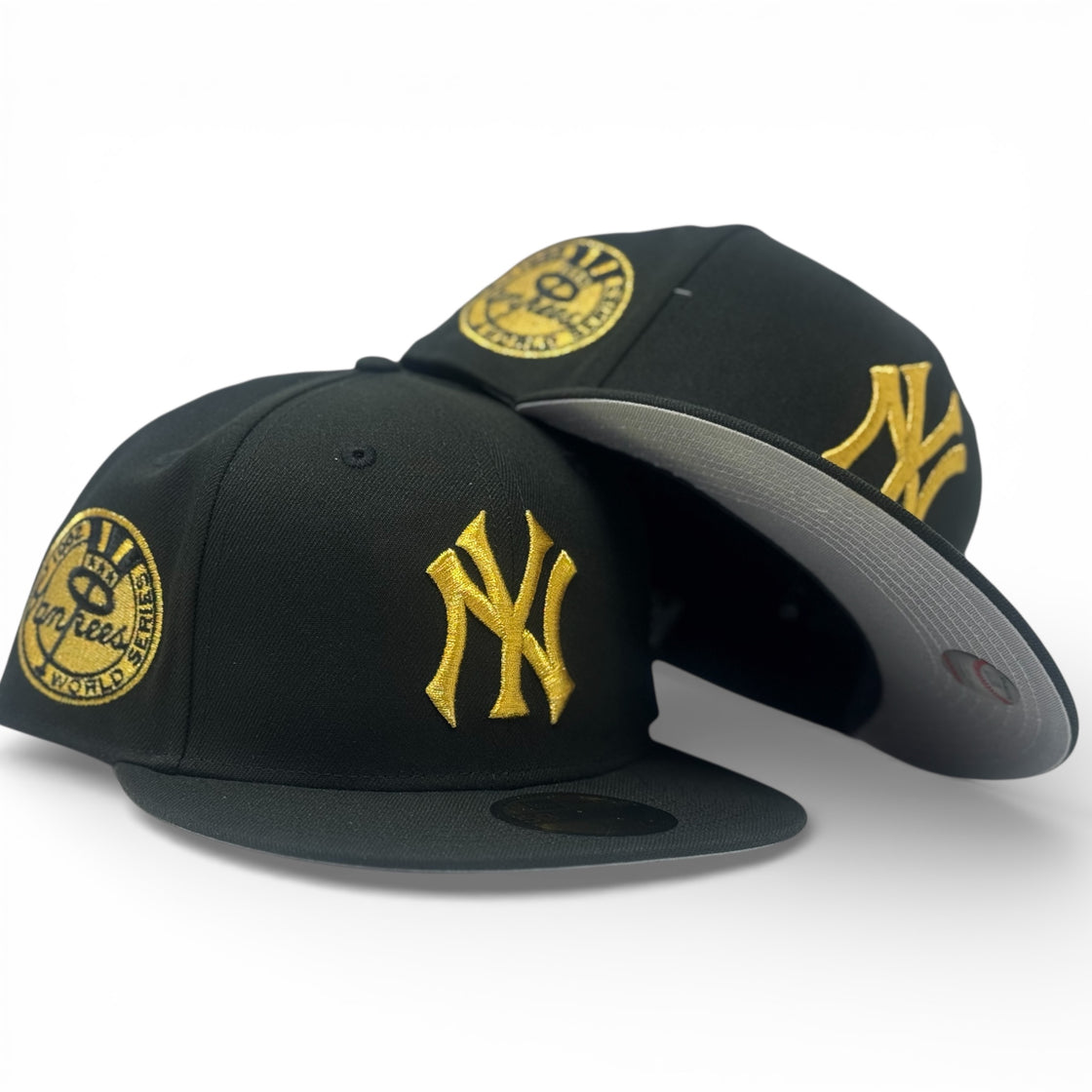 New York Yankees 1962 World Series Fitted Hat-Black