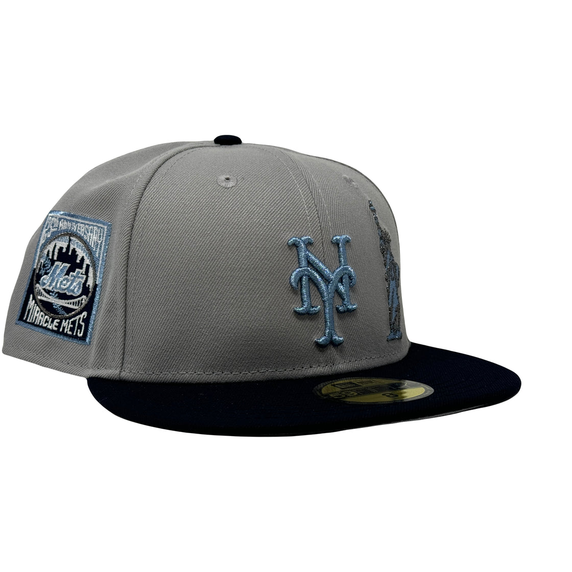 New York Mets 25th Anniversary Miracle Mets 59Fifty New Era Fitted Hat