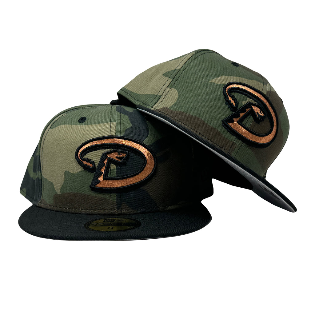 Arizona Diamondbacks Green Camouflage 59Fifty New Era Fitted Hat