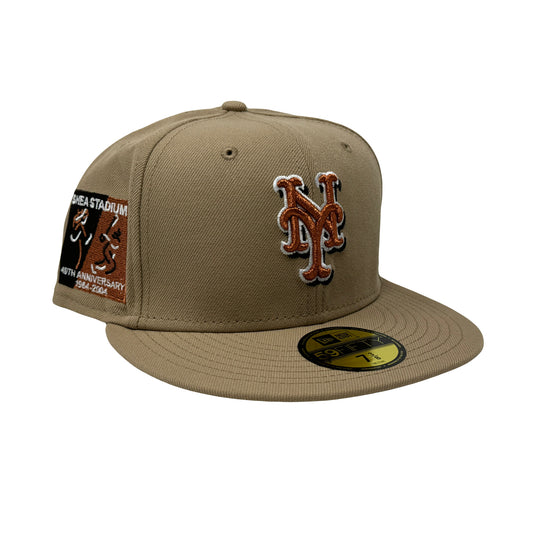 New York Mets Shea Stadium Camel 5950 New Era Fitted Hat