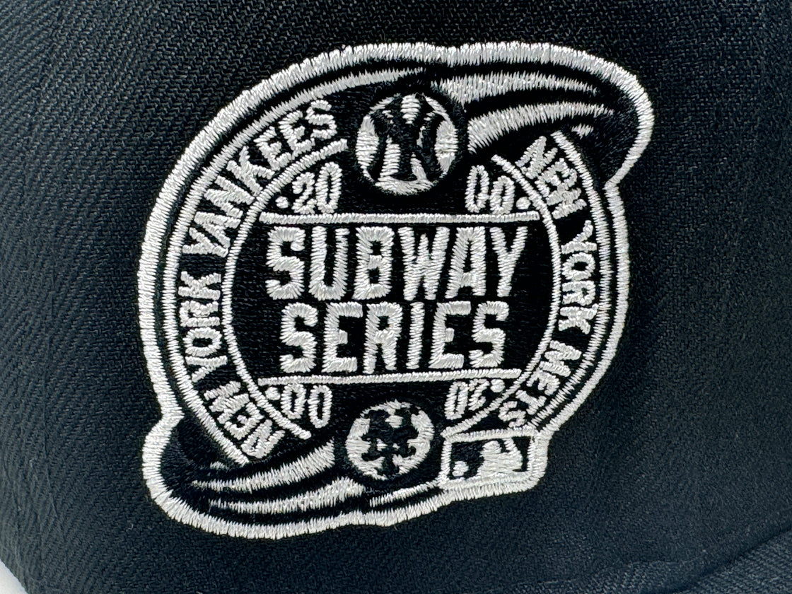 New York Mets Subway Series Black 59Fifty New Era Fitted Hat