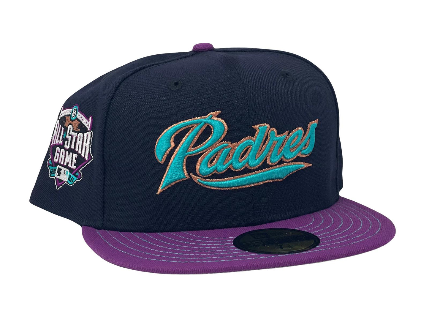 San Diego Padres 2016 All Star Game "Stitch Visor" 5950 New Era Fitted Hat
