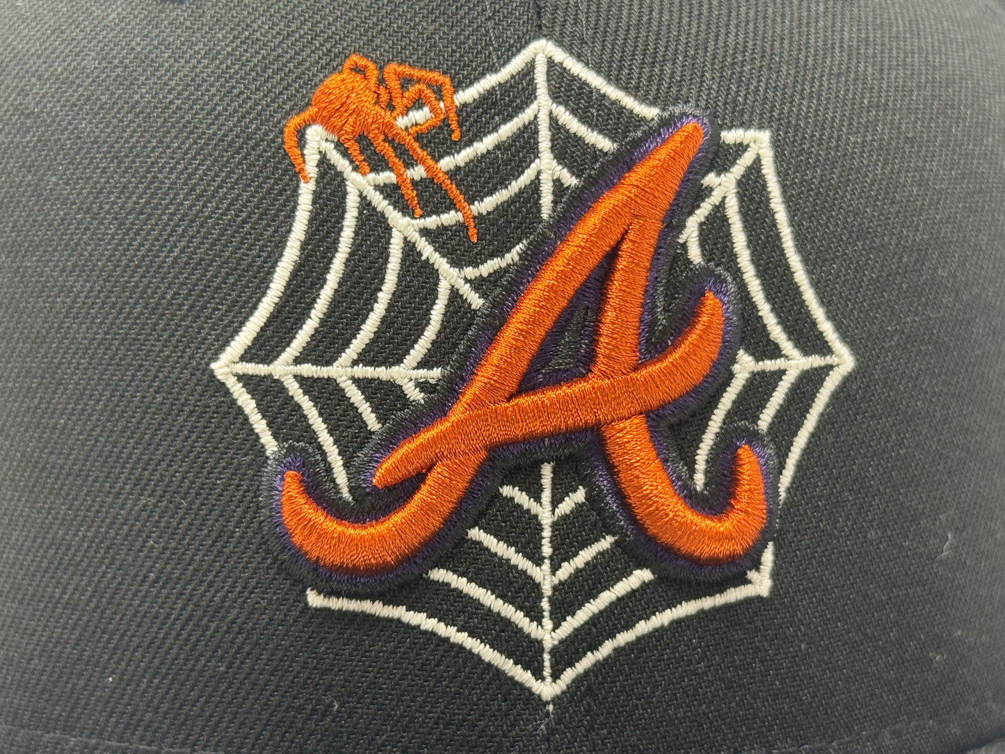 Atlanta Braves "Halloween Pack" Snapback Hats-Black