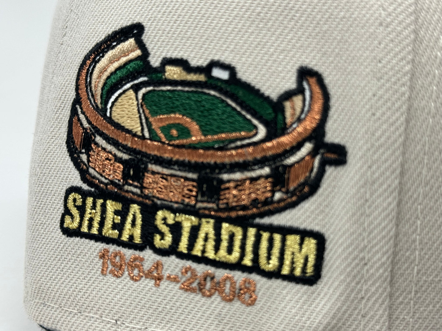 New York Mets Shea Stadium Ransom Pack Chrome Woodland Camouflage 59Fifty New Era Fitted Hat