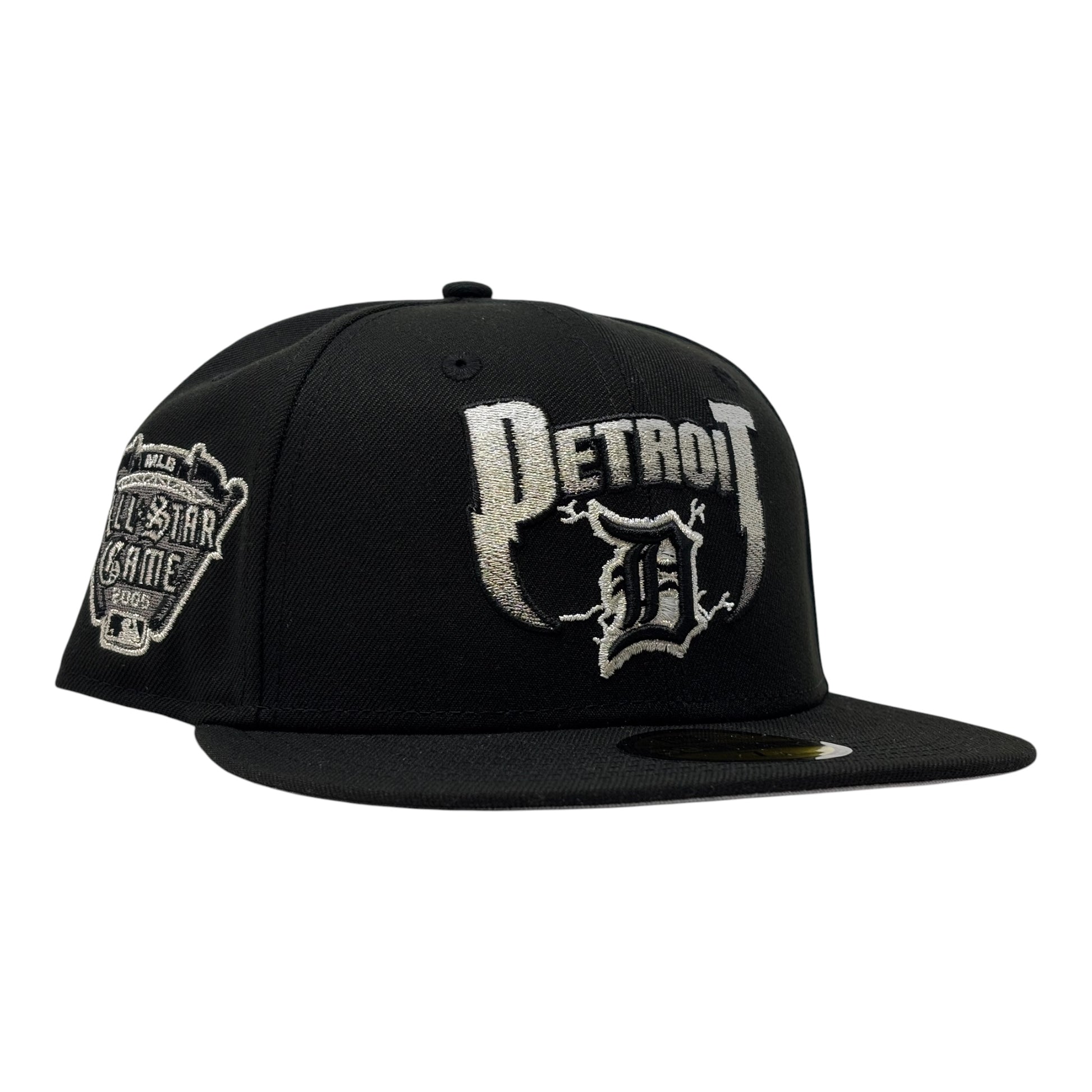 Detroit Tigers 2005 All Star Game "Metallic Pack" New Era Fitted Hat-Black