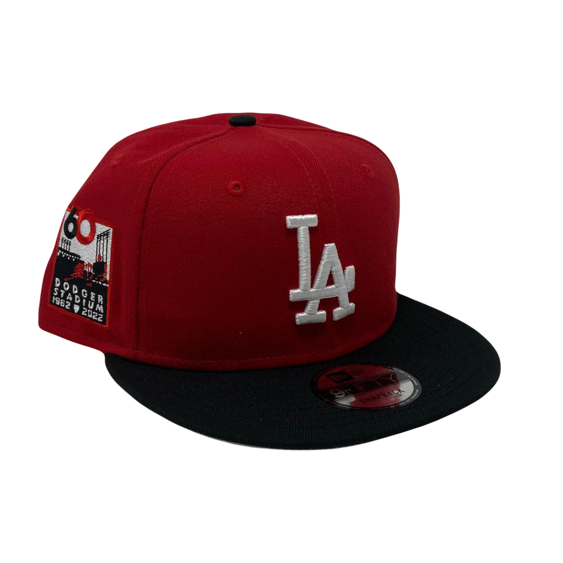 Los Angeles Dodgers 60th Anniversary Red 9Fifty New Era Snapback Hat