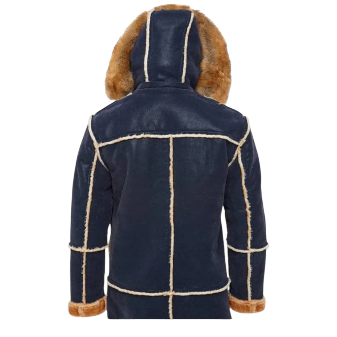 Denali Shearling   Jacket Navy