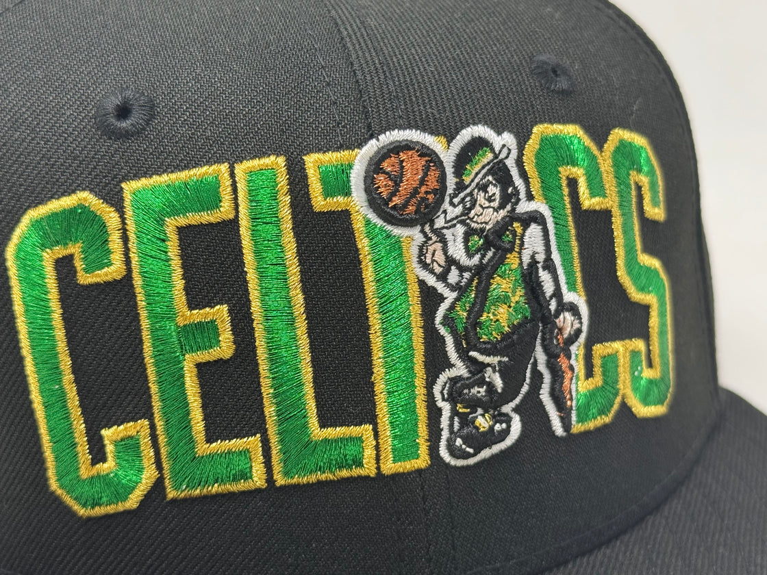 Boston Celtics 1946 Established Fitted Hats-Black