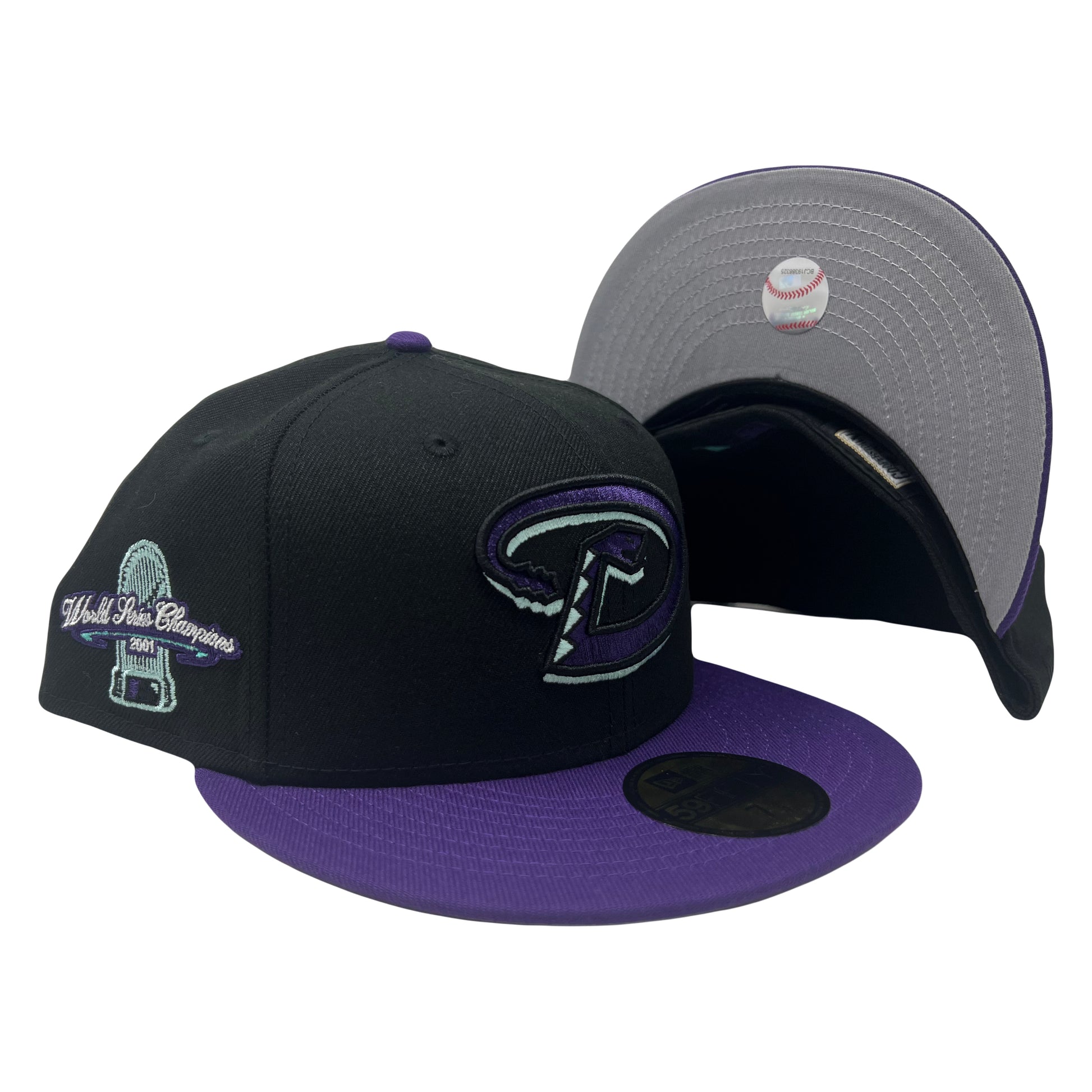 Arizona Diamondbacks 2001 World Champions 5050 New Era Fitted Hat