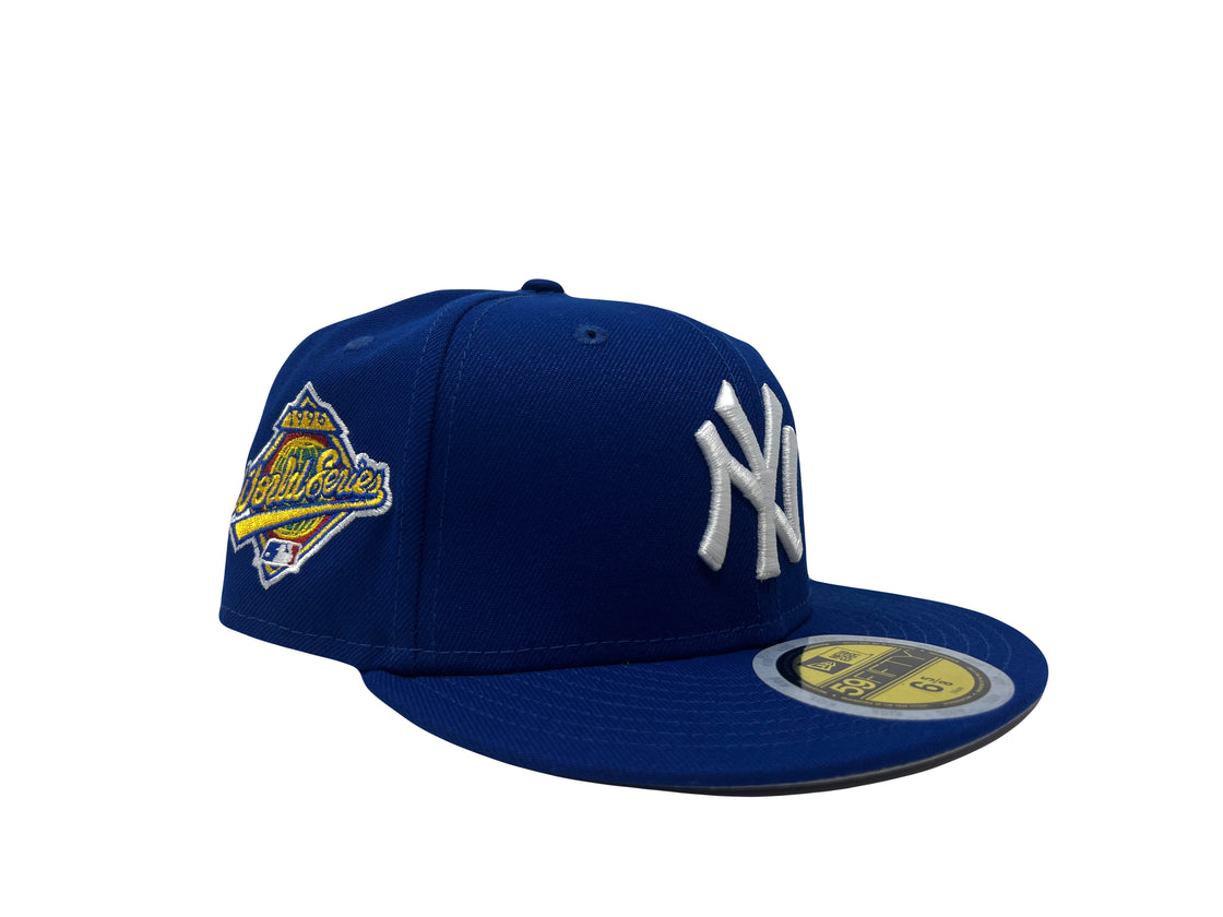 New York Yankees 1996 World Series Royal Blue Kids 5950 New Era Fitted Hat