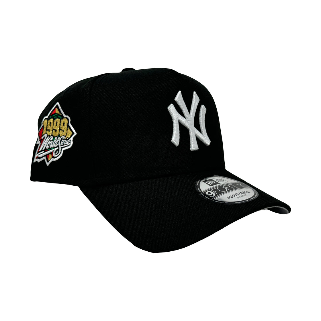 New York Yankees 1999 World Series Black New Era 9forty A-Frame Snapback Hat