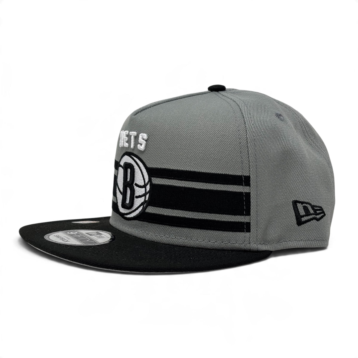 Brooklyn Nets 2026 NBA Tipoff 9FIFTY Snapback-Gray Black
