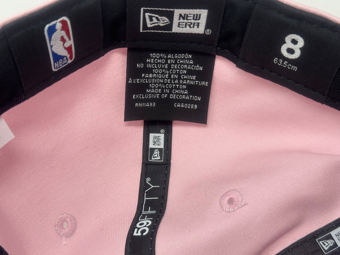 Sacramento Kings 40th Anniversary New Era Fitted Hat-Light Pink