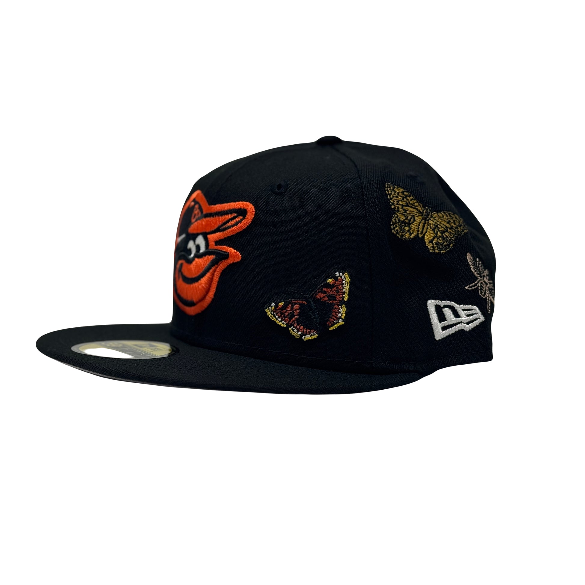 Baltimore Orioles Butterfly Garden New Era Fitted Hats