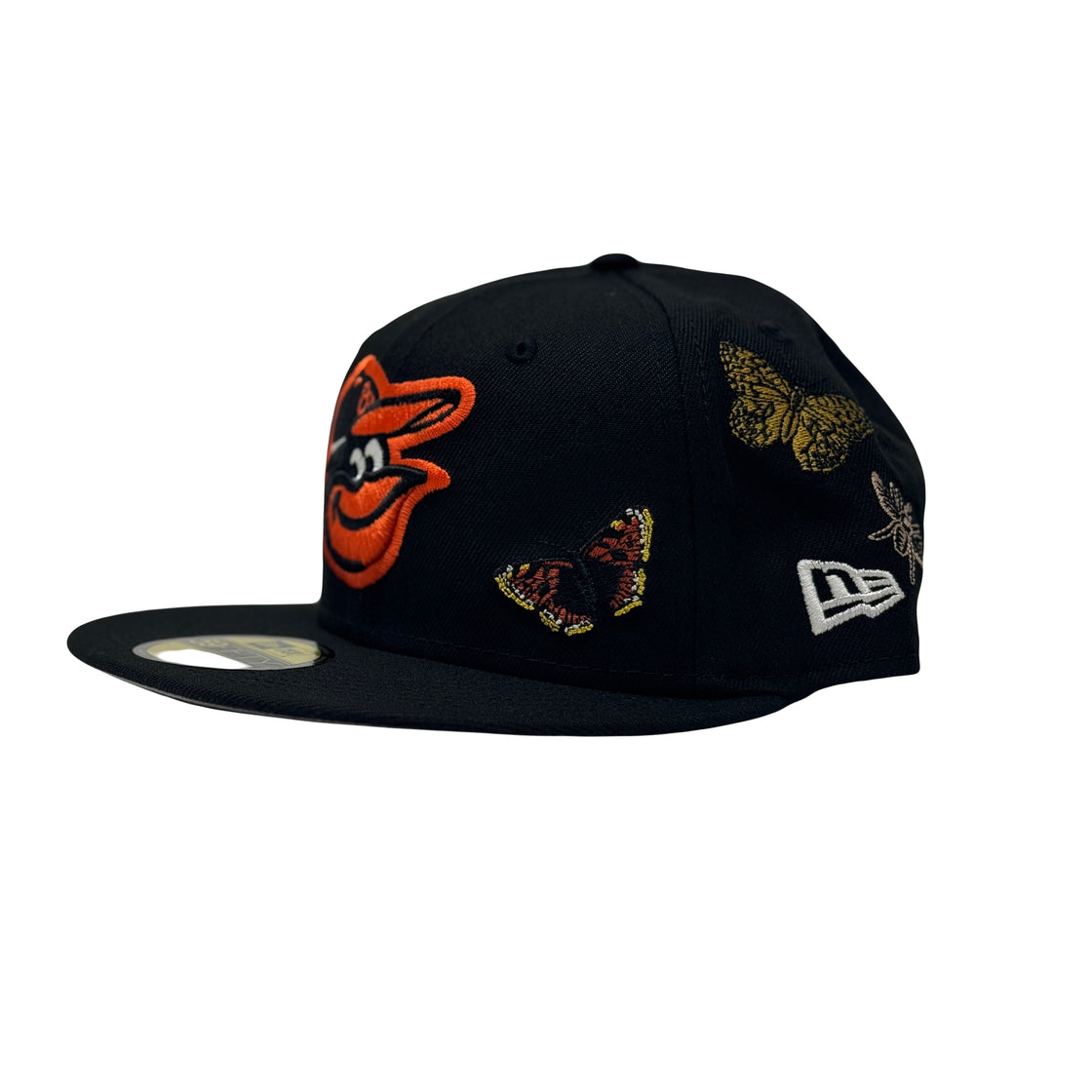 Baltimore Orioles Butterfly Garden New Era Fitted Hats-Sports World NY