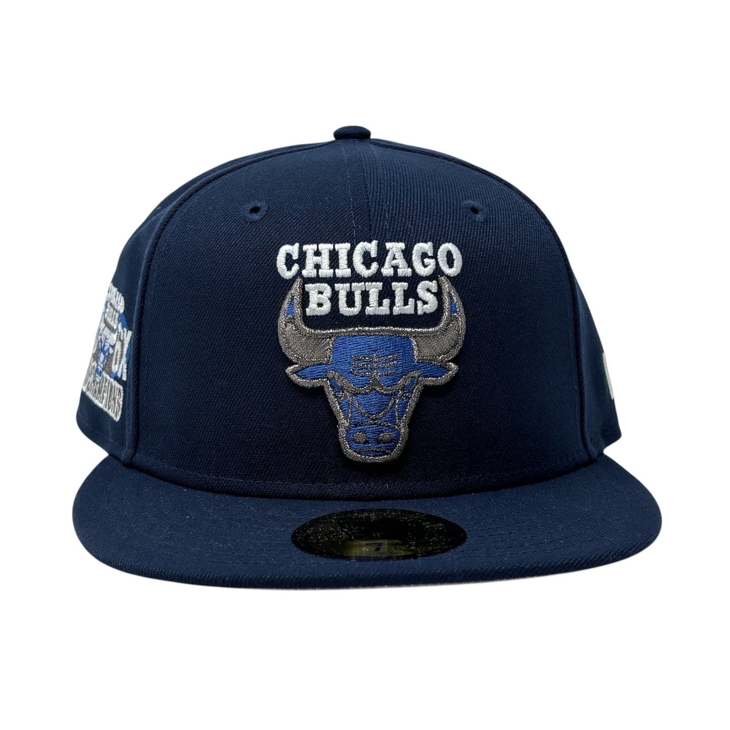 Chicago Bulls 6X NBA Champions Fitted Hat to Match Jordan Flint 13