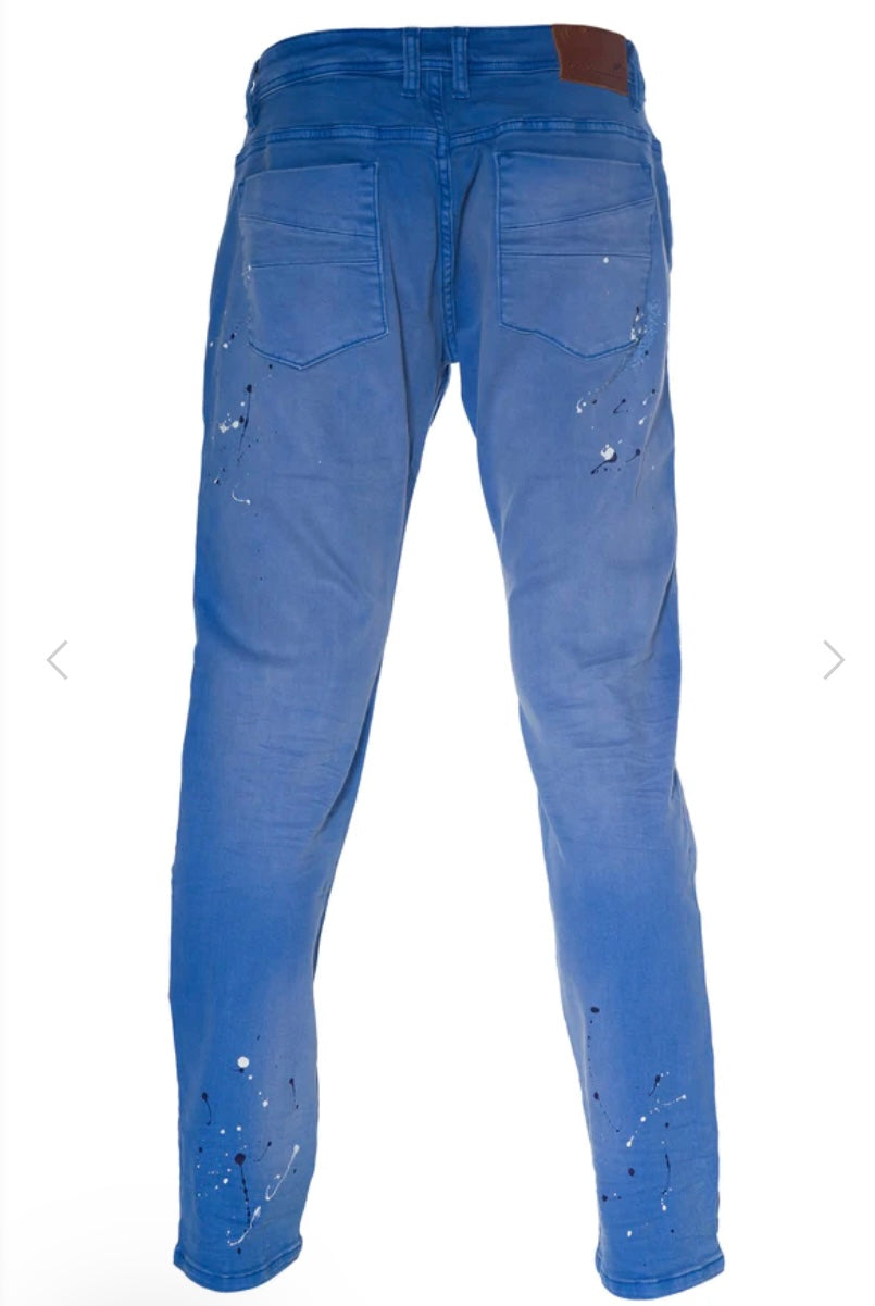 A.Tiziano Sullivan Crinkle Wash Twill Jean