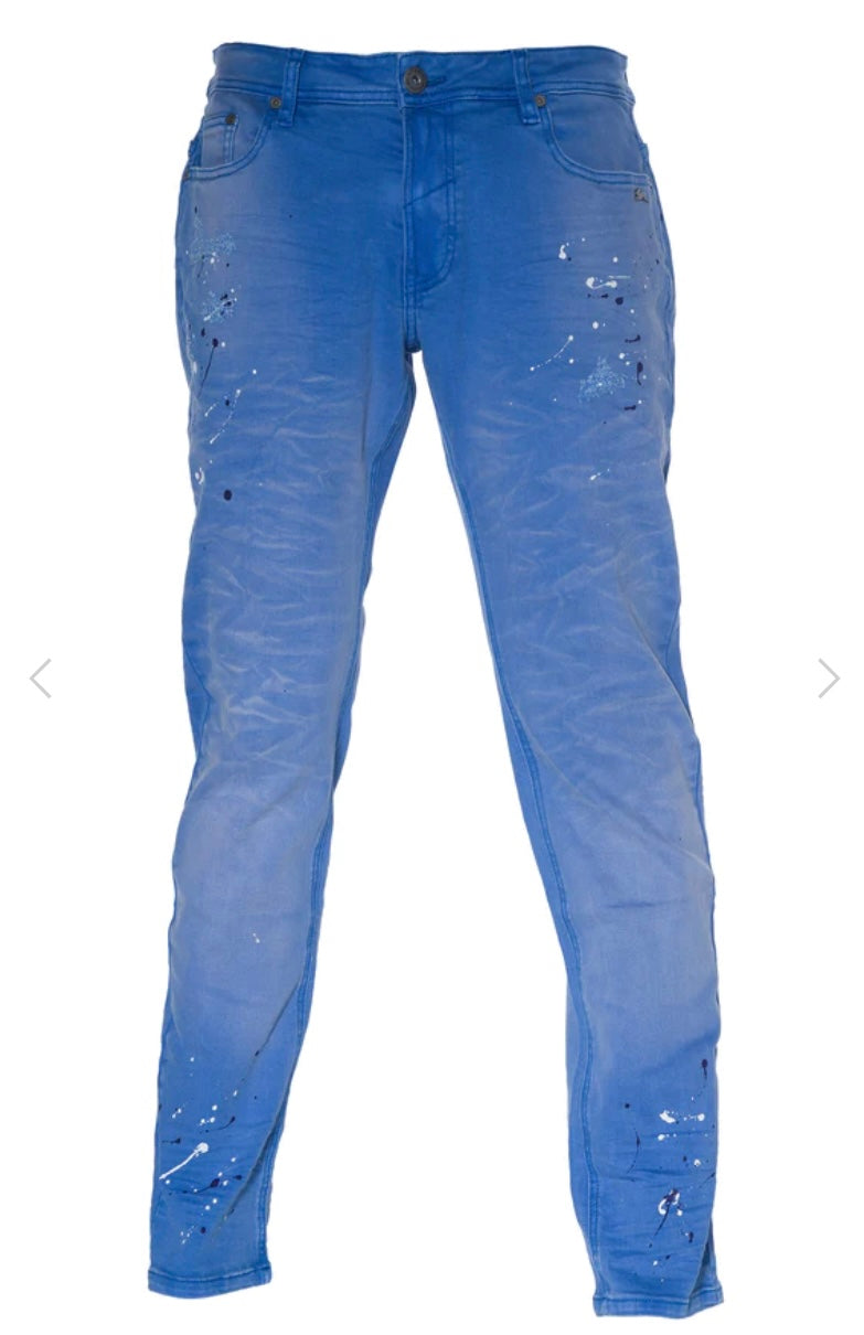 A.Tiziano Sullivan Crinkle Wash Twill Jean